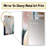 Soft Colors Shapes And Lines Marble V - Modern Rectangular Wall Mirror-1452151512