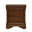 Table de chevet à conception traditionnelle 1pc-963634731