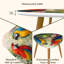 Ensemble de 2 tables basses gigognes Triangle