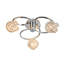 Sharri Crystal Semi Flush Mount