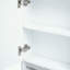 Armoire de toilette murale avec tablettes et porte-serviettes-1799583990