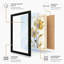 Golden Study Botanical - Framed Print-657536917-657536923