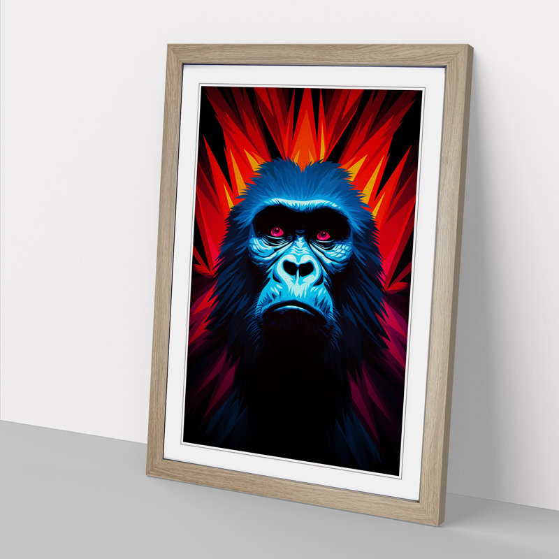 Gorilla Op - Framed Print