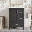Meuble-lavabo moderne de 24 pouces avec lavabo en céramique, porte à fermeture en douceur et plusieurs options de rangement pour les petits espaces-129488792
