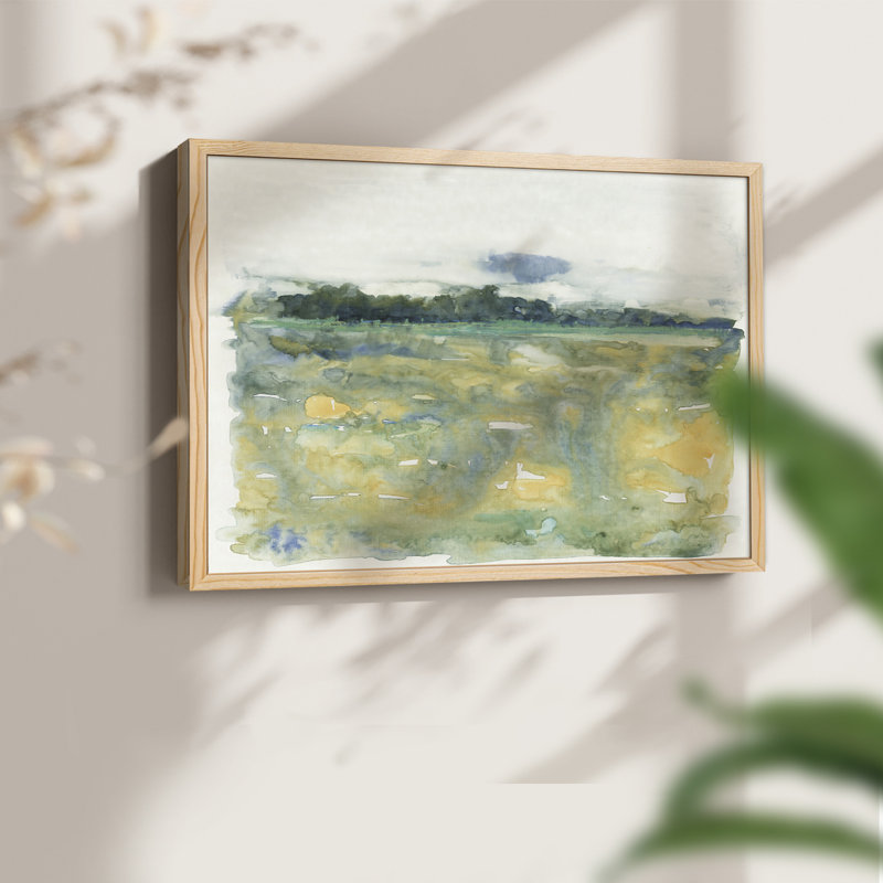 «Flowing Landscape II», reproduction encadrée, H 8 po x l 10 po, Naturel