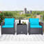 Ensemble de conversation pour 2 personnes avec coussins-186866168