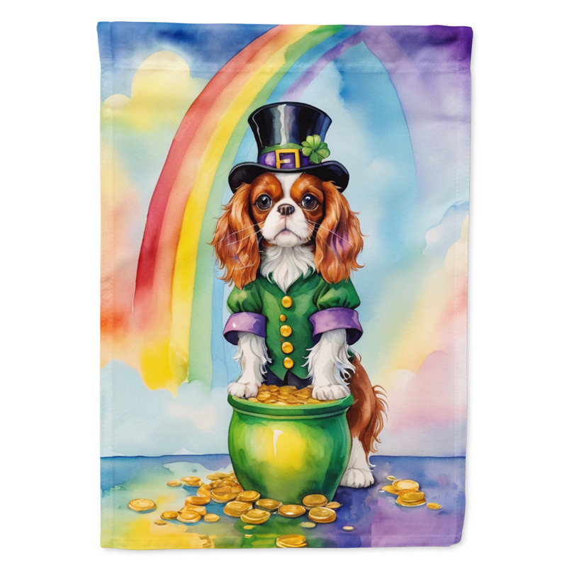 Double Sided 15.5'' H x 11.25'' W Polyester St Patrick's Day Garden Flag