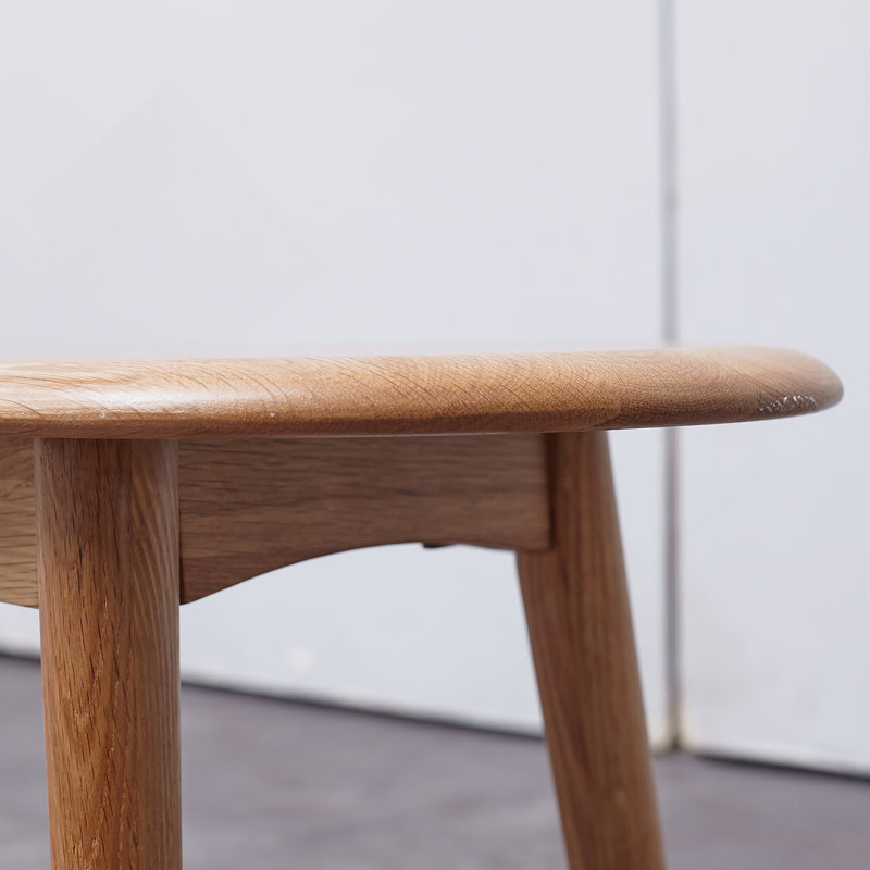 Banc de table en bois de chêne naturel pour salle à manger