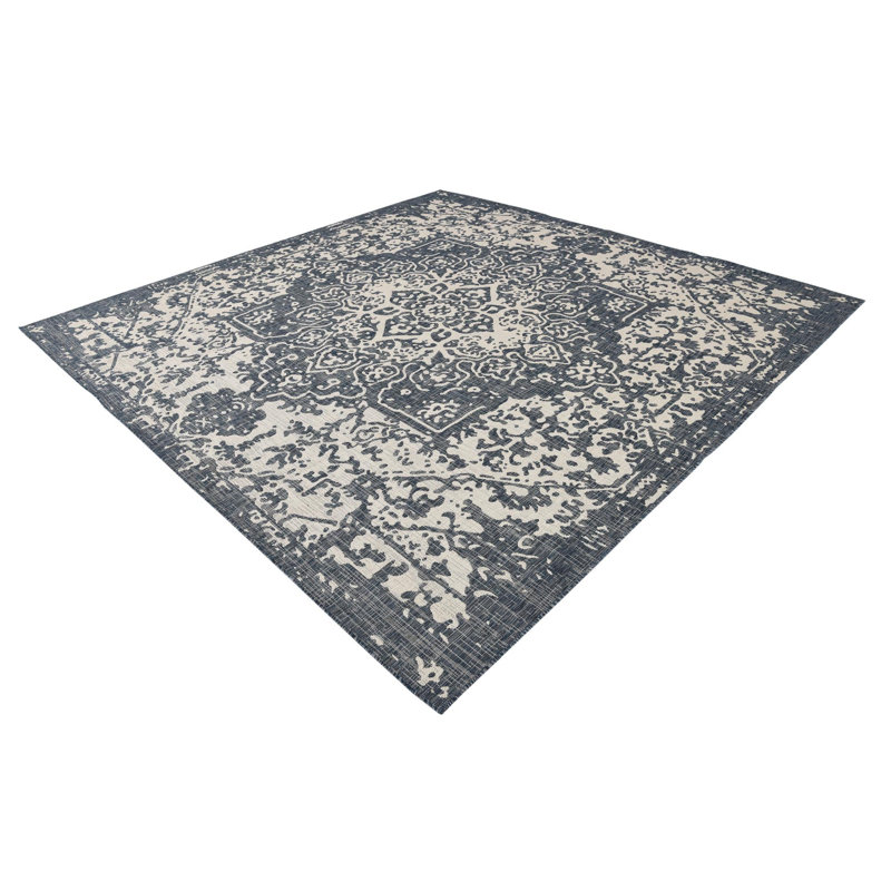 Tapis d'extérieur couleur os, Carré 10 pi 8 po