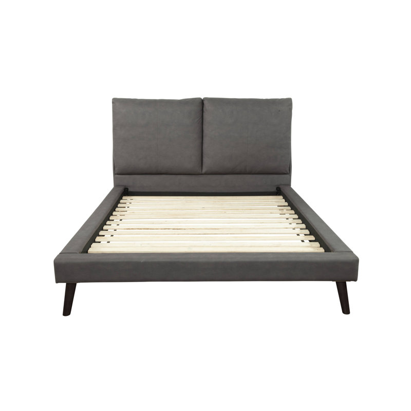 Oman Upholstered Panel Bed, Queen
