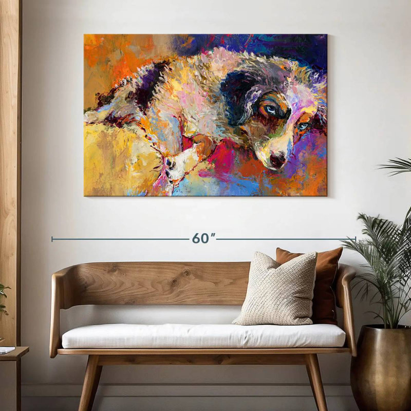 Marley, 32" H x 48" W