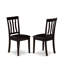 6-Piece Rectangle Cappuccino Finish Solid Wood Top Dining Table with 1 Bench, 4 Chairs with Lattice Back