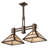Duclos 2 - Light Mahogany Bronze Kitchen Island Pendant
