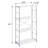 4-Tier Rectangular Bookshelf-871891520
