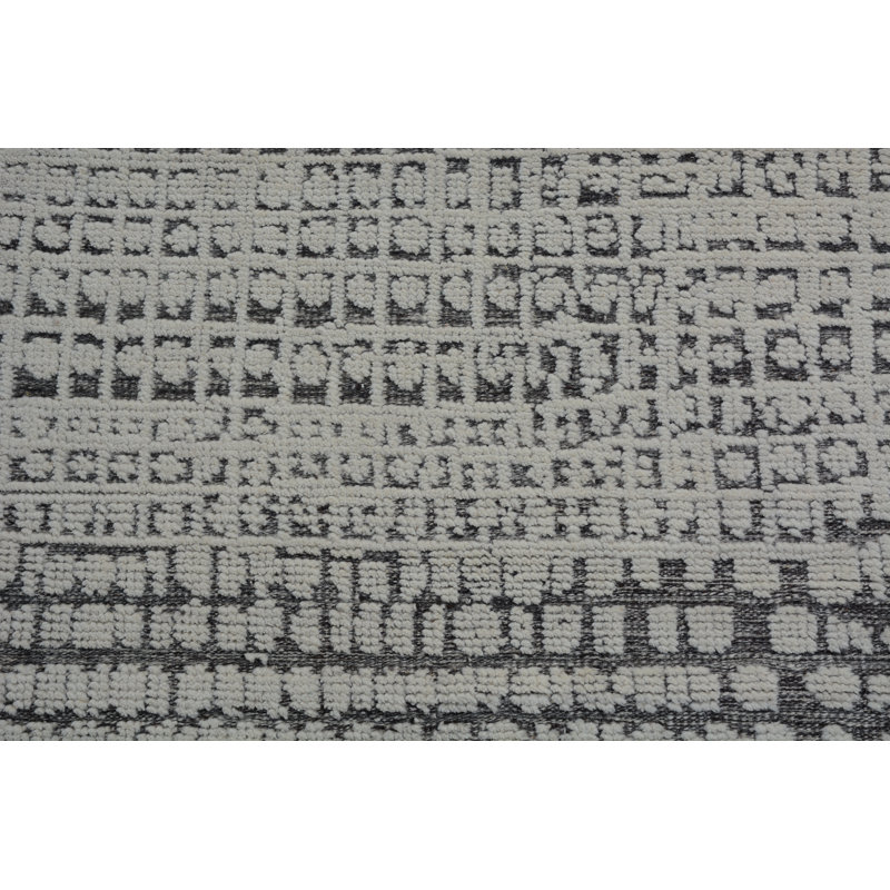 Wool Abstract Area Rug