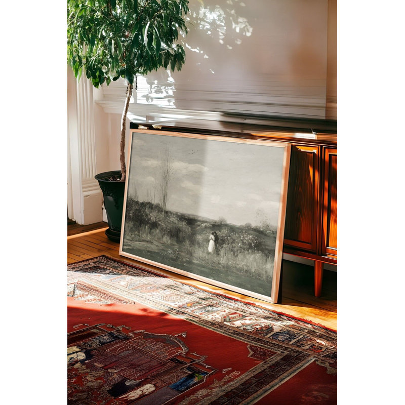 Peinture décorative encadrée
