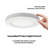 10W LED Slim Flush Mount 2700K/3000K/3500K/4000K/5000K CCT Selectable 700LM ceiling lighting
