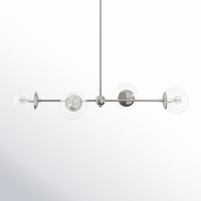 4 - Light Dimmable Kitchen Island Chandelier