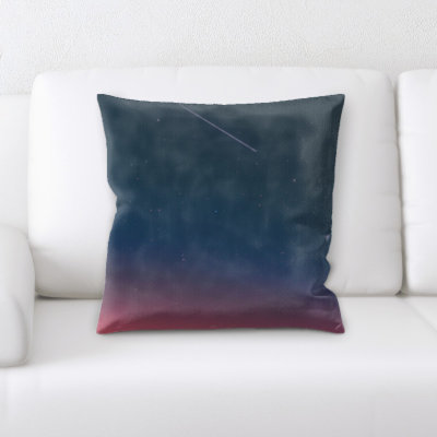 Microsuede Throw Pillow