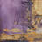 Gold Purple Abstract Fractal III - Modern Velvet Curtain - Room Darkening - 1 Panel-107832115