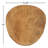 Tear Natural Wooden Plate