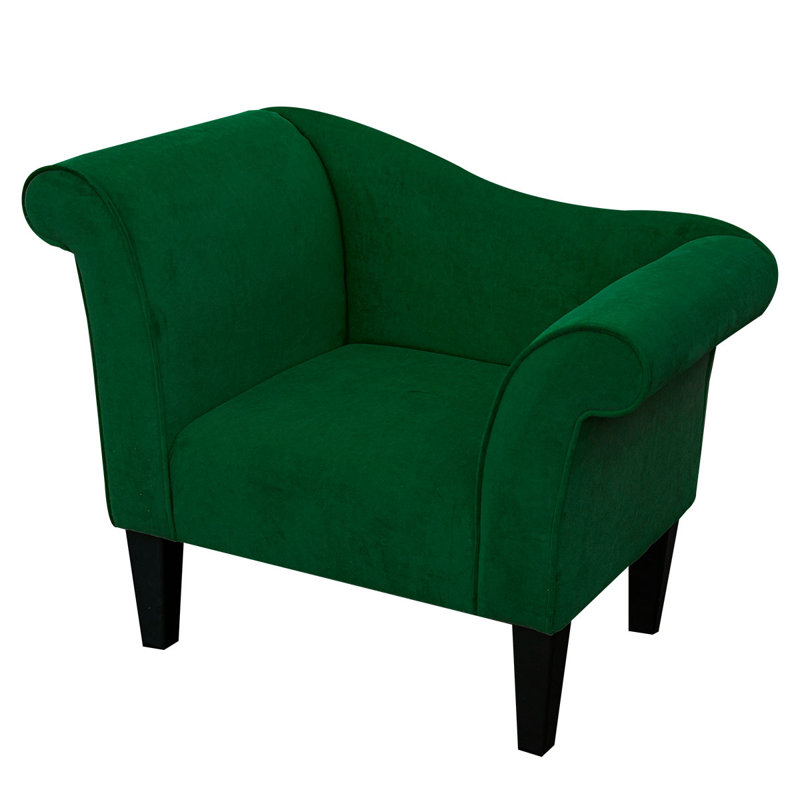 Green Velvet Chaise Chair