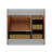 Shaker 36 in. W x 21 in. D x 34.5 in. H Bath Vanity Cabinet without Top in Natural Alder-587806570