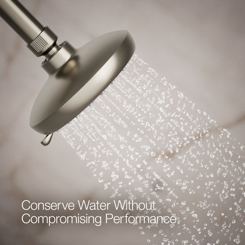 Flood Fixed Shower Head, Vibrant Brushed Nickel