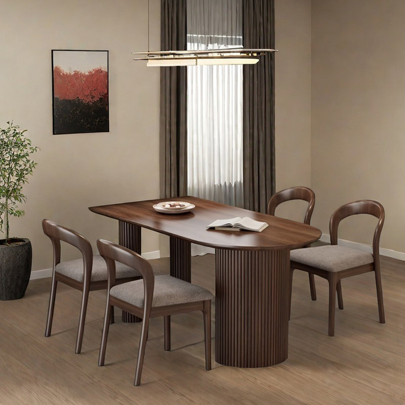 Ensemble de table de salle à manger Durable, H 29,52 po x L 55,11 po x l 31,49 po