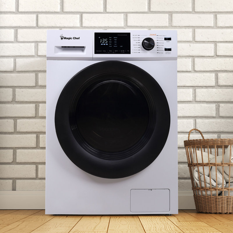 Magic Chef 2.7-Cu. Ft. Ventless Washing Machine in White, White