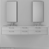 Gemelli 72'' W Vanity Top