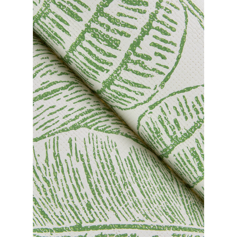 Papier peint feuilles de palmier Brentwood, Vert