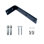 ALEKO Gray Metal Hardware for Awning