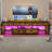 63" Tv Stand With Led Light & Power Outlets,Entertainment Center Tv Console With Storage,6 Drawers & 4 Storage Bags & Shelves,Media Console Table For 65/70/75 Inch Tv-114219370