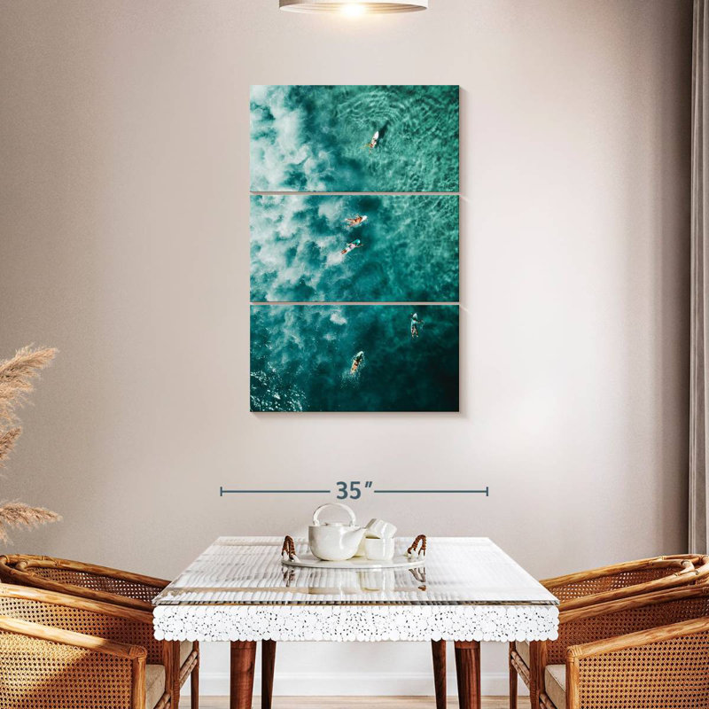 Senne Before A Wave, 45" H x 28" W