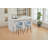 Set of 2 Counter Stools, 360° Swivel Upholstered Bar Stools with Metal Legs-434532713