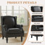 74.4 Cm Wide Wingback Chair-1189578790