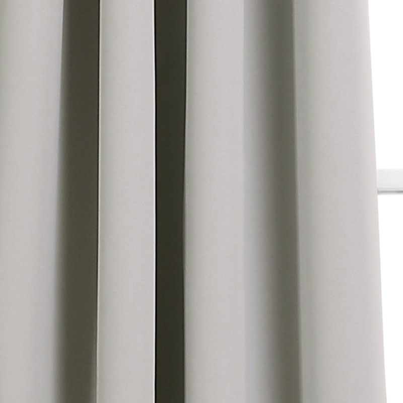 Blackout Curtain, Light Gray