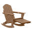 Chaises berçantes pliables en PEHD avec repose-pieds rétractable Adirondack-1829381898