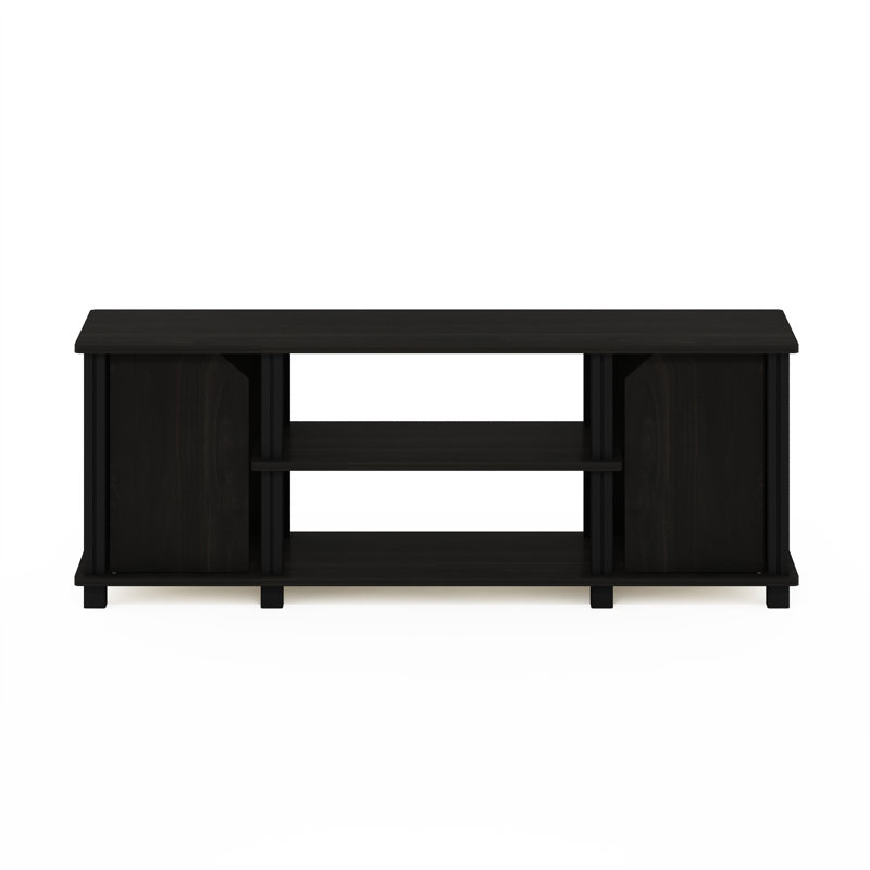 Meuble télé pour téléviseur de 45 po ou moins Margarida, Espresso / Noir