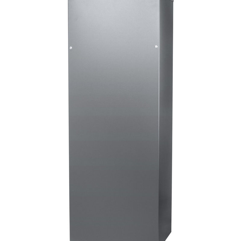 Large Gray Steel Parcel Locker - Secure For Porch, 13"X6" Slot, 10.5"X15.4"X41.5", 34 Lb, Easy Install Answers Box Porch Delivery, Locked, Convenient