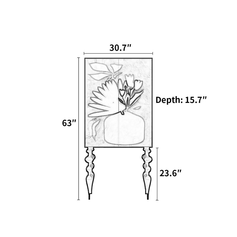 Armoire simple et multifonctionnelle