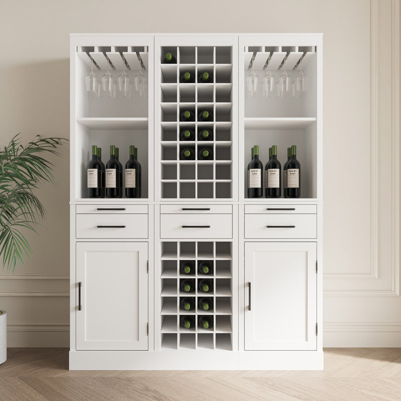 Armoire modulaire pour bar à vin 24 po