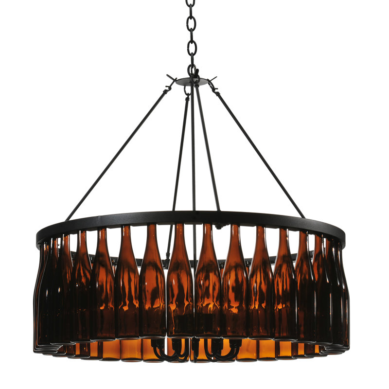 Tuscan Vineyard 12 - Light Chandelier