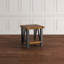 Table de bout à tréteaux avec rangement Northam