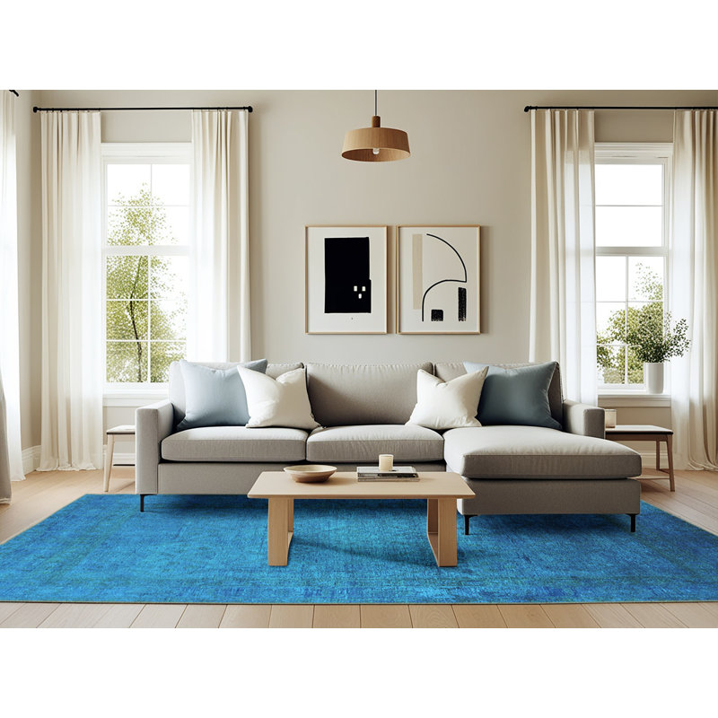 Performance Geometric Indoor Rug, Rectangle 6' x 9'