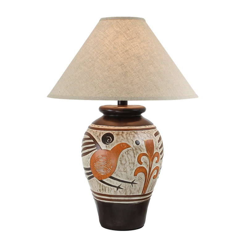 Lampe de table en céramique Edony