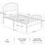 Metal Bed with Arched Headboard and Footboard-903604193-903604198