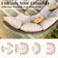 Premium All-Weather Wicker Outdoor Armless Lounge Chair-48007762