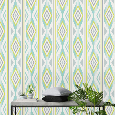 Peel & Stick Geometric Roll